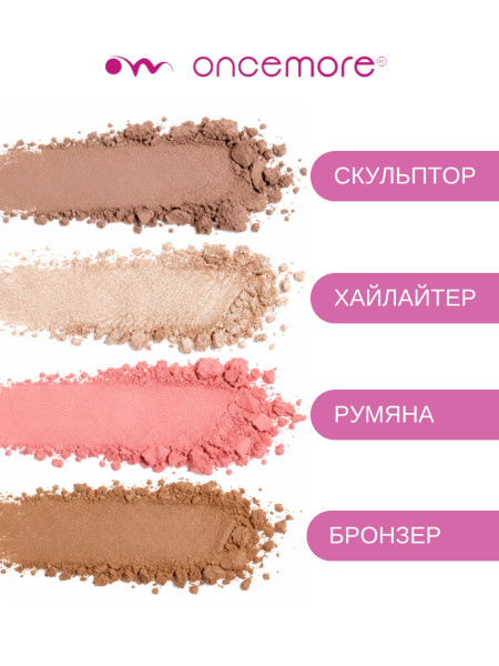 Палетка для контуринга лица 01 neutral cold