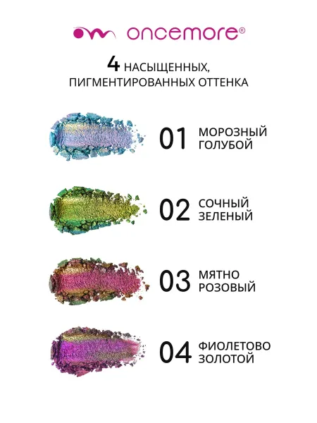 Карандаш для глаз хамелеон гелевый тон 01